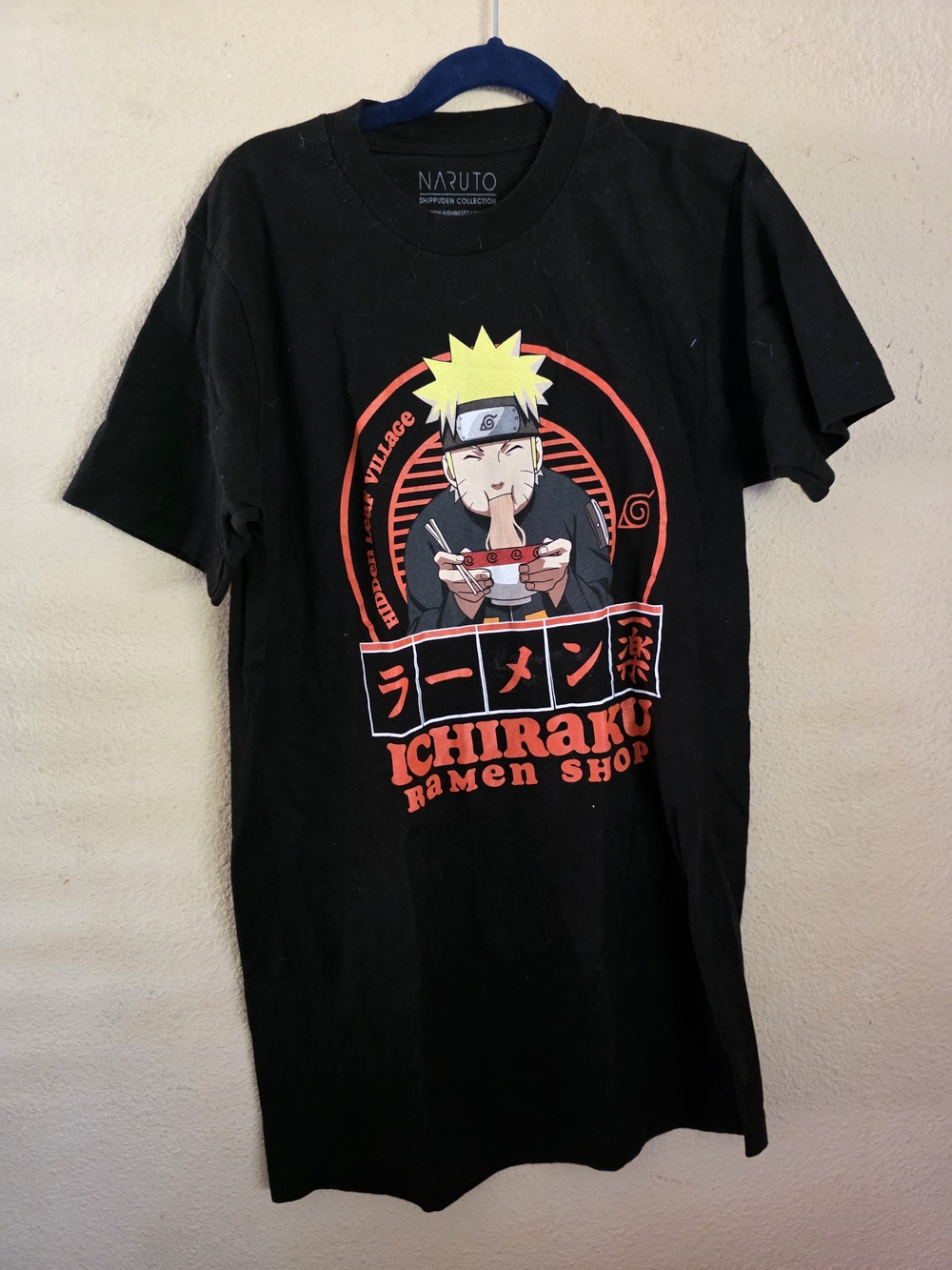 Ichiraku Ramen Shop Black Graphic Tee
